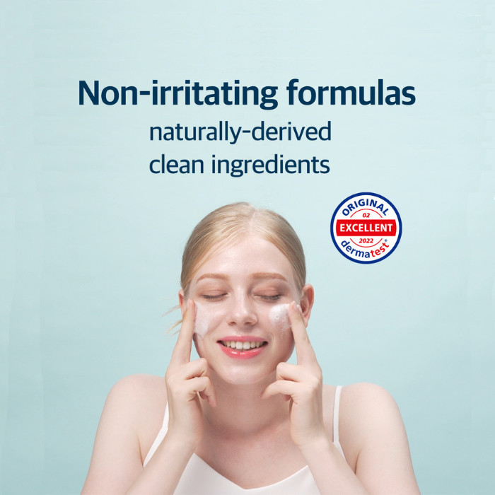 Round Lab 1025 Dokdo Cleanser - Gentle pH-Balanced Foam Cleanser with Deep Sea Water for Sensitive Skin 150ml