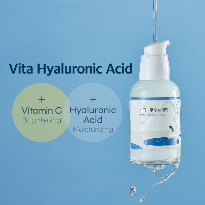 Round Lab Birch Juice Moisturizing Serum - Lightweight Hydrating Korean Serum with Birch Sap for Radiant, Plump Skin 50ml