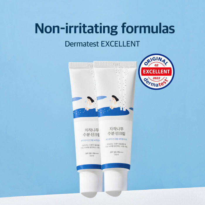 Round Lab Birch Juice Moisturizing Sunscreen - SPF 50+ PA++++ Broad-Spectrum UV Protection with Birch Sap & Hydration 50 ml