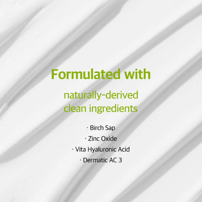Round Lab Birch Juice Mild-Up Sunscreen SPF50+ PA++++, Gentle Mineral UV Protection with Birch Sap for Sensitive Skin 50ml