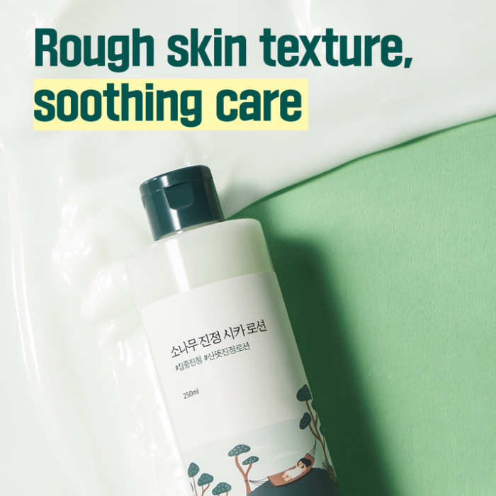 Round Lab Pine Calming Cica Lotion - Soothing Moisturizing Lotion with Pine Leaf & Centella for Sensitive, Irritated Skin 250 ml