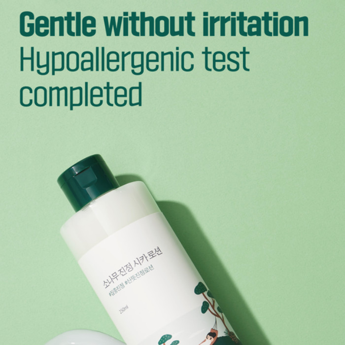 Round Lab Pine Calming Cica Lotion - Soothing Moisturizing Lotion with Pine Leaf & Centella for Sensitive, Irritated Skin 250 ml