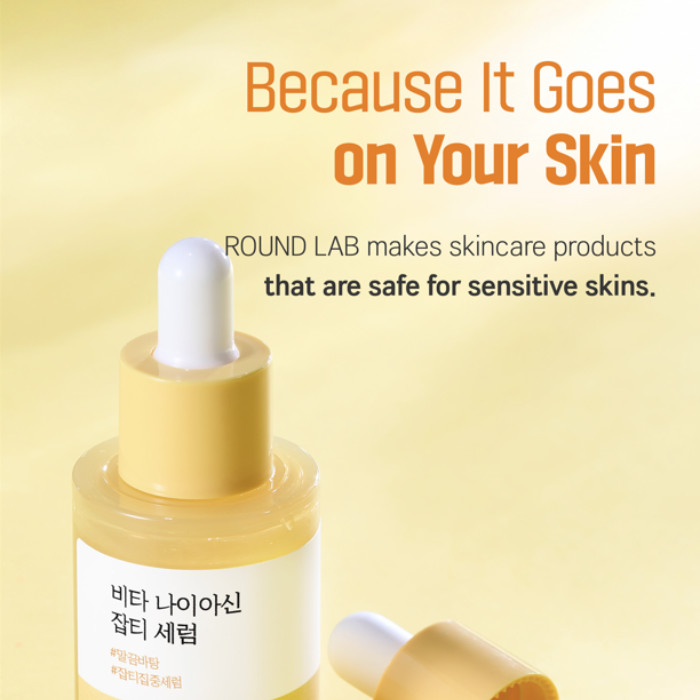 Round Lab Vita Niacinamide Dark Spot Serum - Brightening & Spot-Correcting Serum with Niacinamide & Vitamin C Complex 30ml