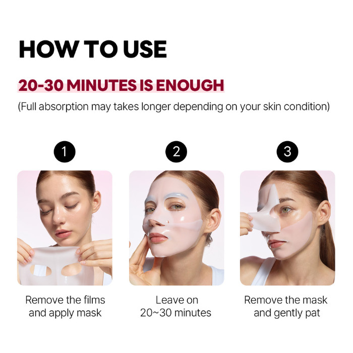 Round Lab Camellia Deep Collagen Firming Gel Mask – Anti-Aging Hydrogel Mask with Collagen & Camellia for Firm, Youthful Skin 4’s