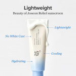 Beauty of Joseon Relief Sun Aqua-Fresh Sunscreen (SPF50+) PA++++ with Rice & Panthenol – Lightweight UV Shield 50ml