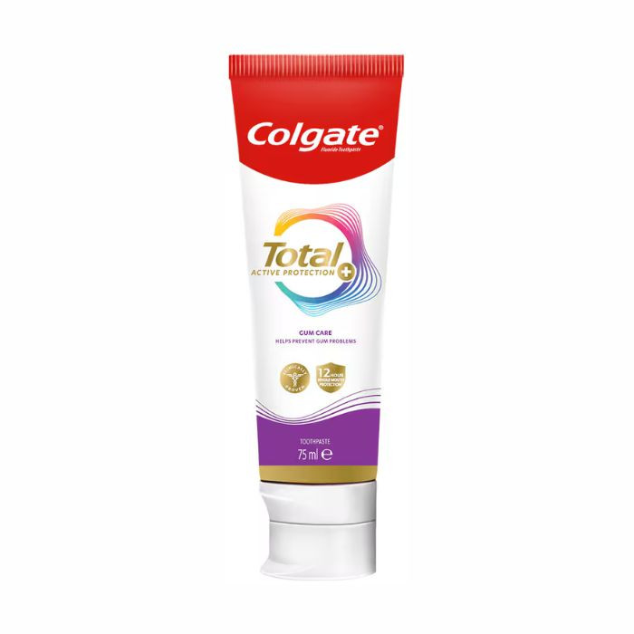Colgate Total Active Gum Care Toothpaste, 12-Hour Whole Mouth Protection and Gum Health 75ml