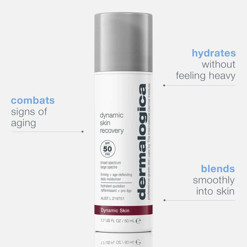 Dermalogica Dynamic Skin Recovery (SPF50) Firming Moisturizer with Anti- Aging and UV Protection, 50ml