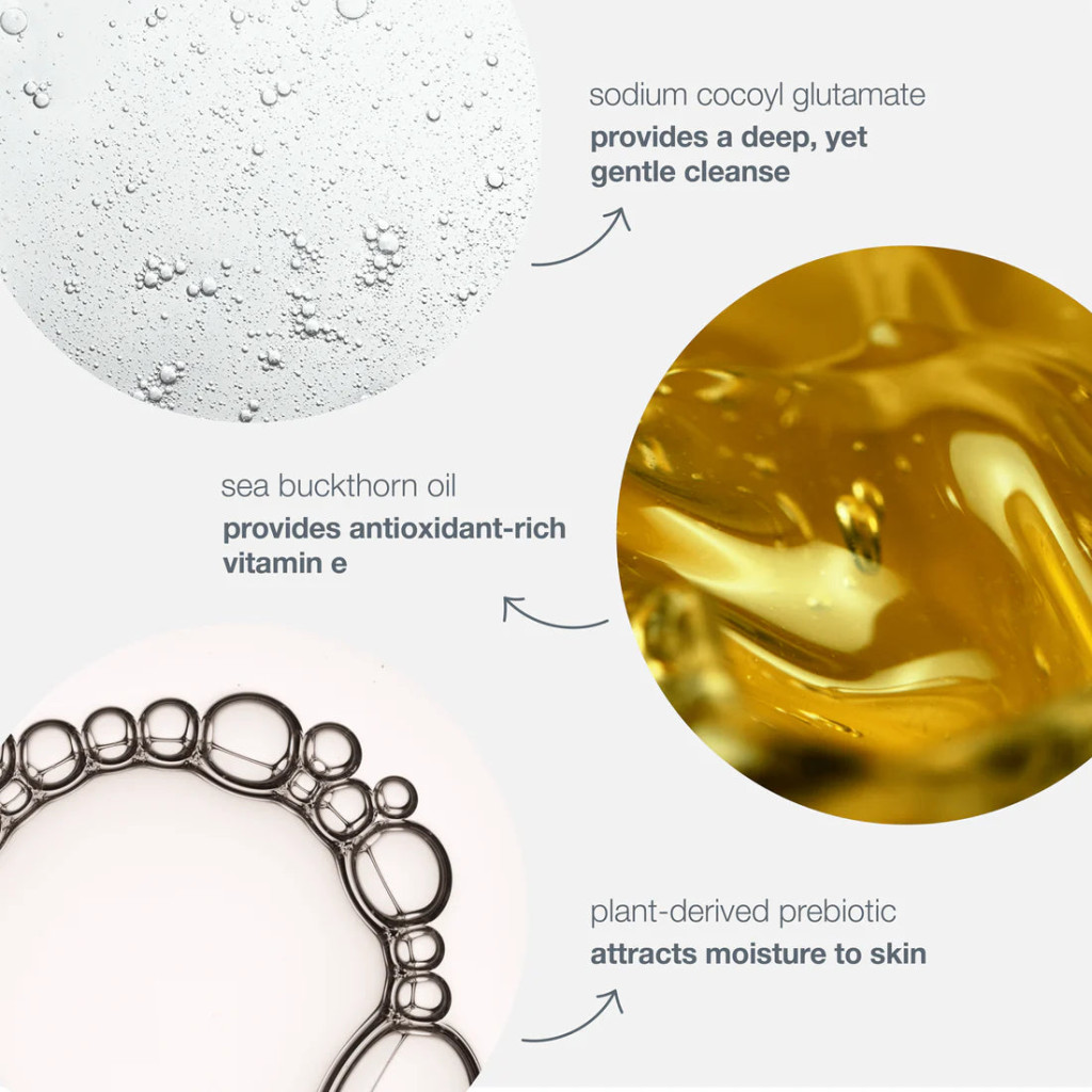 Dermalogica Oil-to-Foam Total Cleanser, Makeup Remover, Hydrating and Softening Face Wash, 250ml