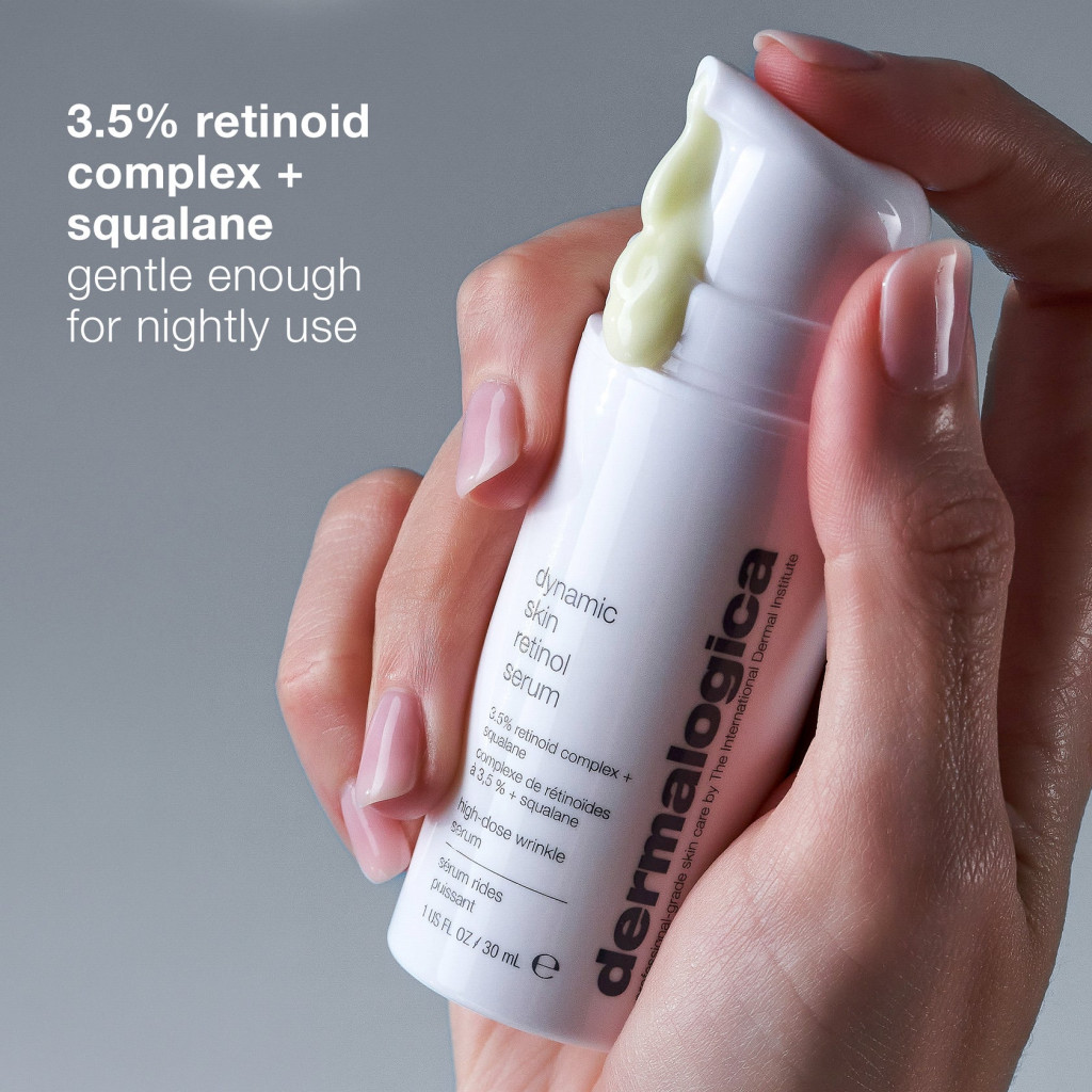 Dermalogica Dynamic Skin Retinol Serum, Anti-Aging, Smooths Texture and Evens Skin Tone, 30ml