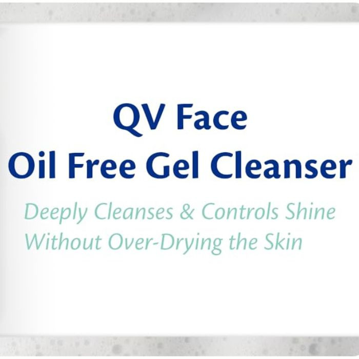 Ego QV Face Oil-Free Gel Cleanser, Non-Comedogenic, Acne-Prone, pH-Balanced and Soothing Formula, 200ml