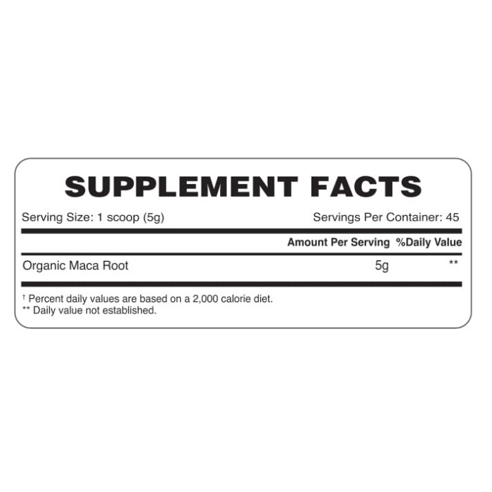 Organic Earth Maca Powder 8oz