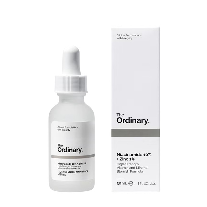The Ordinary Niacinamide 10% + Zinc 1% Serum - Oil Control & Blemish-Reducing Formula for Clear, Balanced Skin 30ml