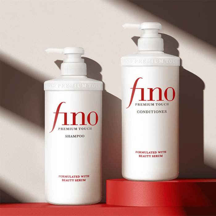 Shiseido Fino Premium Touch Beauty Serum Conditioner, Deep Repair & Hydration for Dry, Damaged Hair -  550ml