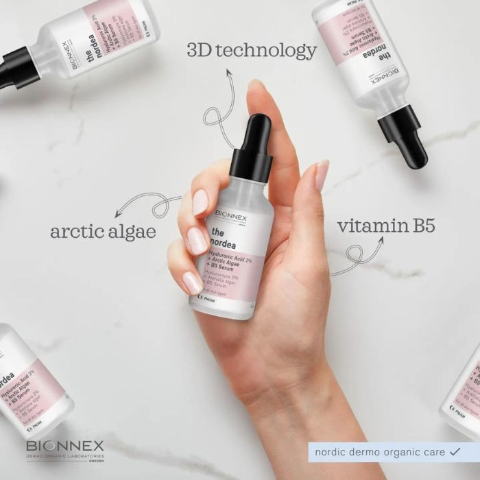 Bionnex The Nordea Hyaluronic Arctic Algae B5 Serum, Deep Hydrating and Plumping, 30ml