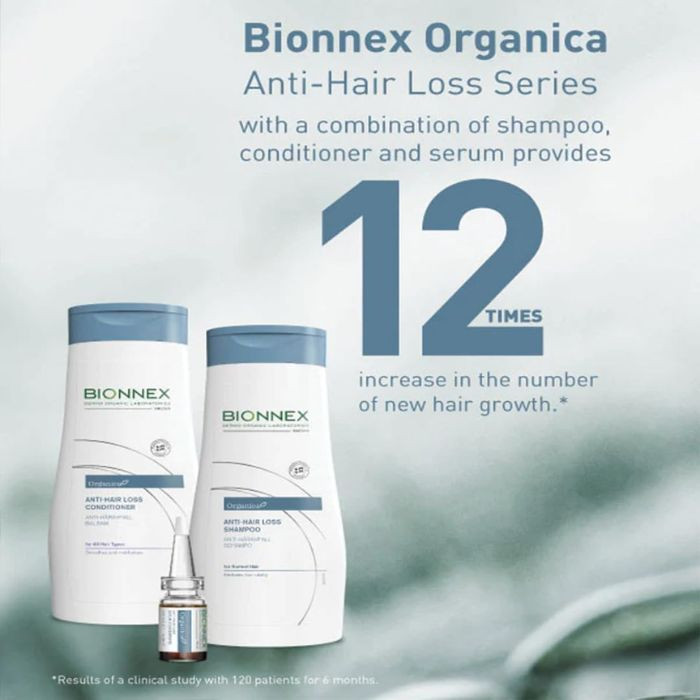 Bionnex Organica Anti-Hair Loss Shampoo for Oily Hair, Strengthens and Reduces Hair Fall Naturally, 300ml