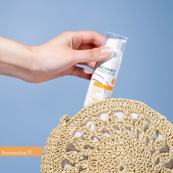 Bionnex Preventiva Sunscreen (SPF 50+) Dry Touch Fluid, Matte Finish, Oil-Free Protection, 50 ml