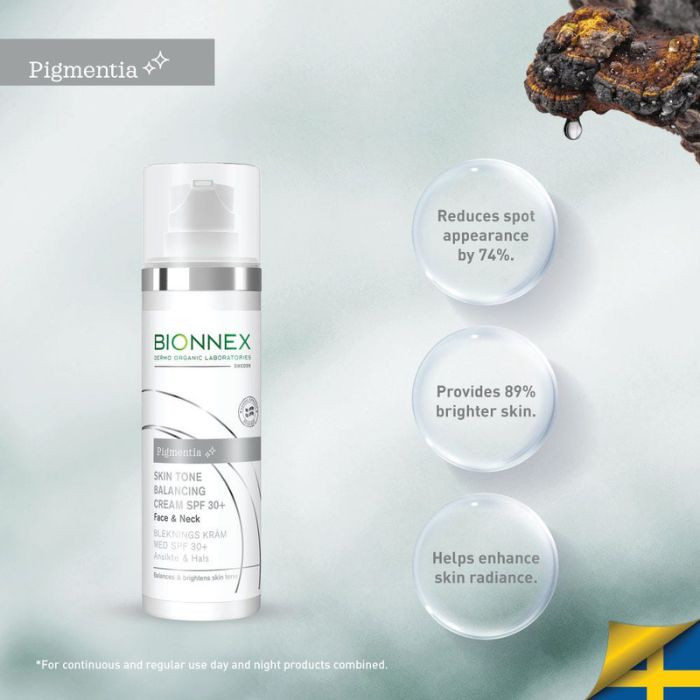 Bionnex Whitexpert Whitening Cream (SPF 30+) Face & Neck, Brightening and Pigmentation Control, 30ml