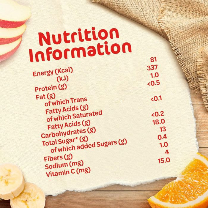 Cerelac Puree Baby Food Banana, Orange and Biscuit, 100% Natural Fruits, Fortified with Vitamin C, 90g