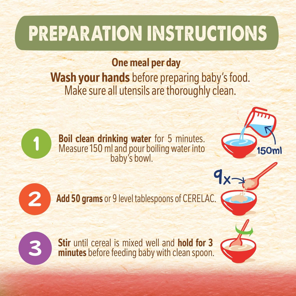 Nestle Cerelac No Added Sugar Multigrain with Milk, Iron+, Vitamins and Zinc for 6+ Months Babies, 400g