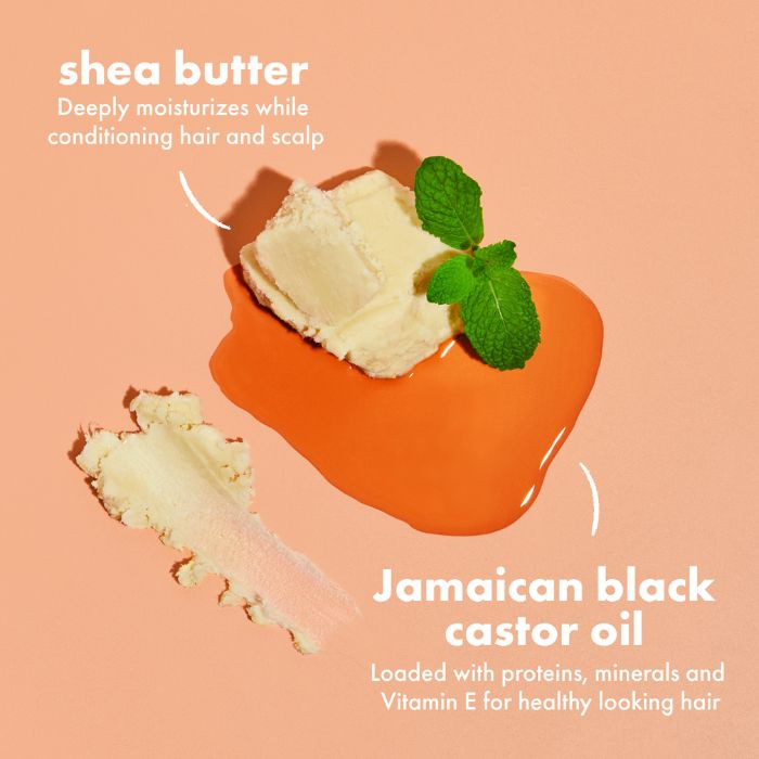 Shea Moisture Jamaican Black Castor Oil Strengthen & Restore Leave-In Conditioner for Damaged Hair, 340 ml