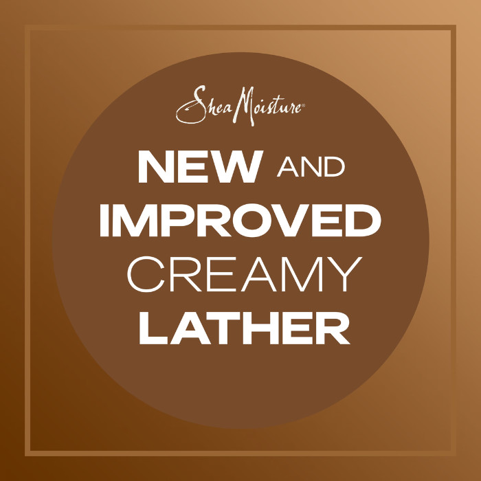 Shea Moisture Raw Shea Butter Deep Moisturizing Shampoo Sulphate-Free Cleanser for Dry and Transitioning Hair - 384ml