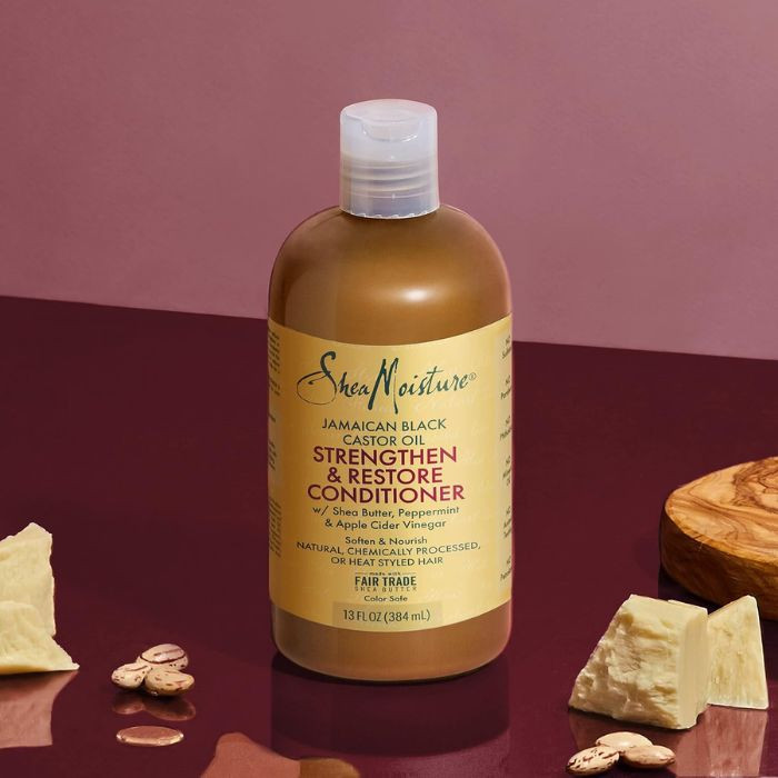 Shea Moisture Jamaican Black Castor Oil Conditioner, Strengthen, Restore and Deeply Nourish Hair, 384ml