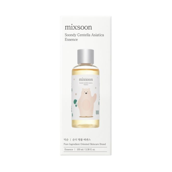 Mixsoon Soondy Centella Asiatica Soothing, Hydrating, and Barrier Strengthening Essence, 100ml