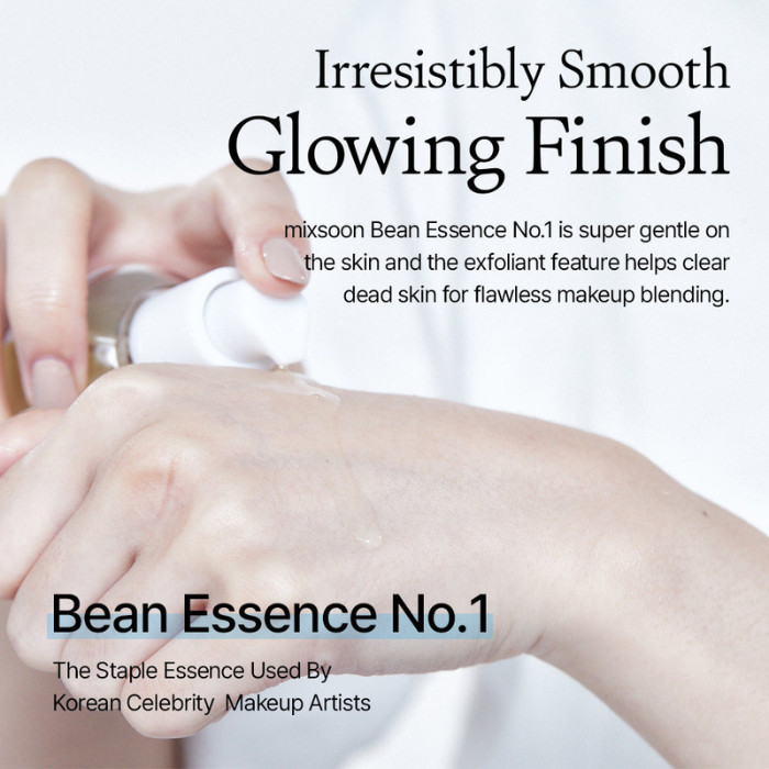 Mixsoon Bean Hydrating and Exfoliating Essence for Smooth, Radiant, Textured Skin - 30ml