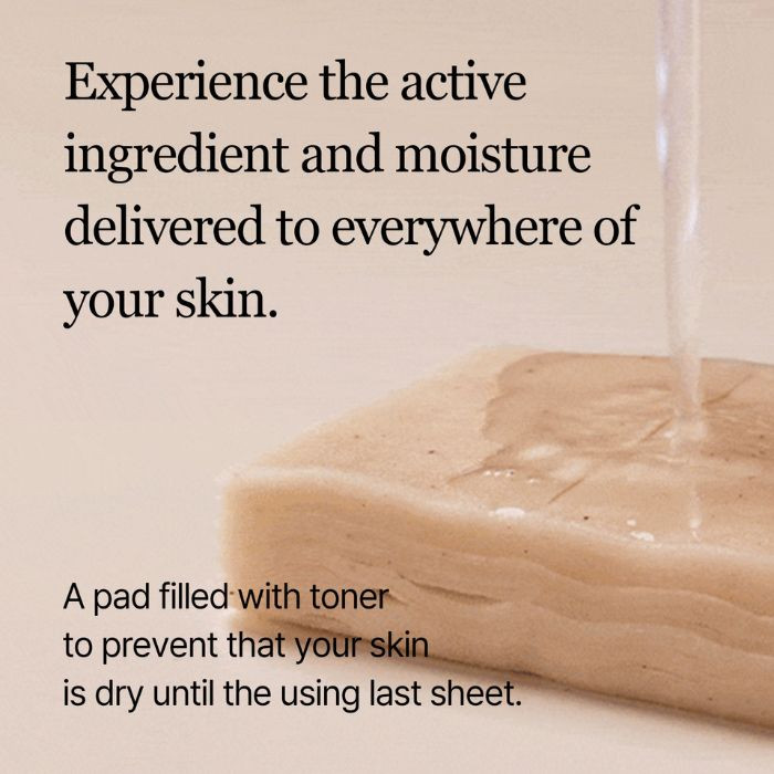 Mixsoon Bean Toner Pad 70s Deep Hydration, Firming, Soothing, and Nourishing First-Step Skincare 180ml