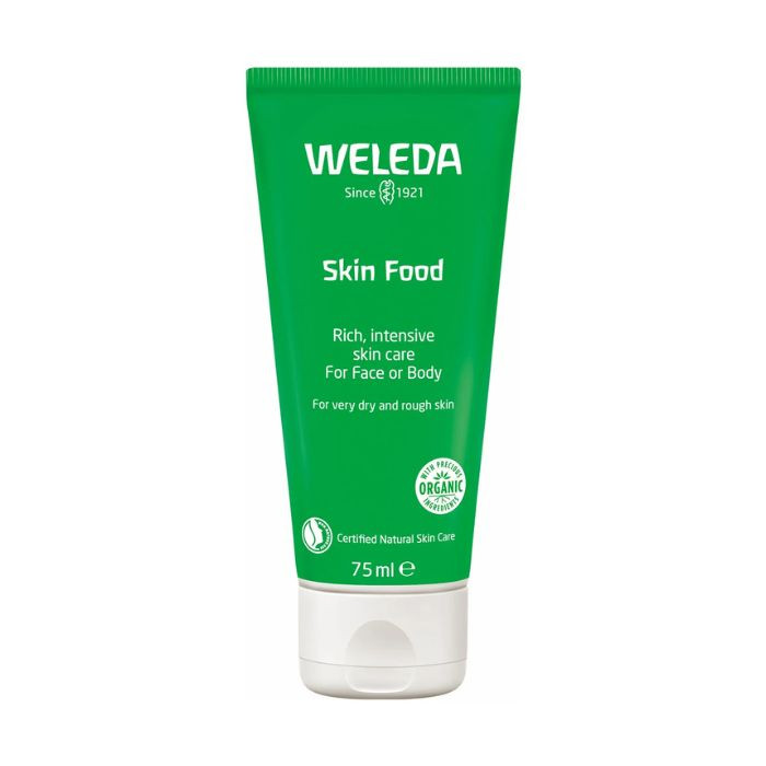 Weleda Skin Food Face and Body Cream, Intense Nourishment for Dry, Rough Skin, Natural Moisturizer, 75ml
