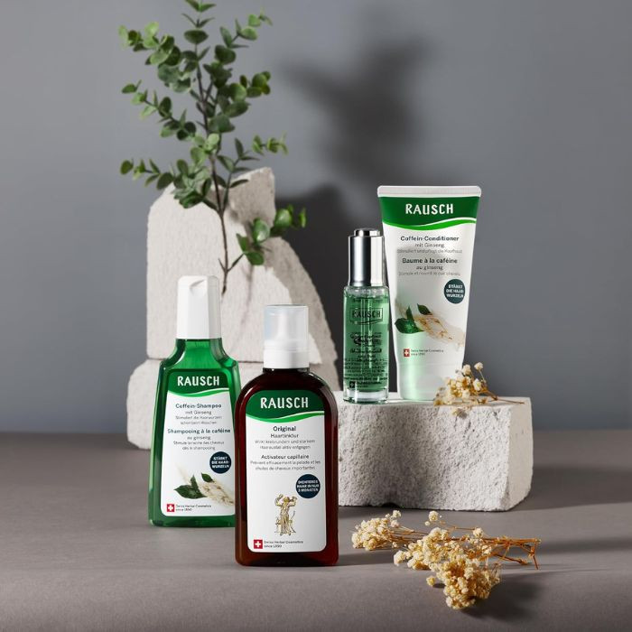 Rausch Caffeine with Ginseng Intensive Scalp Fluid, Hair Loss Treatment and Regrowth Booster, 30ml