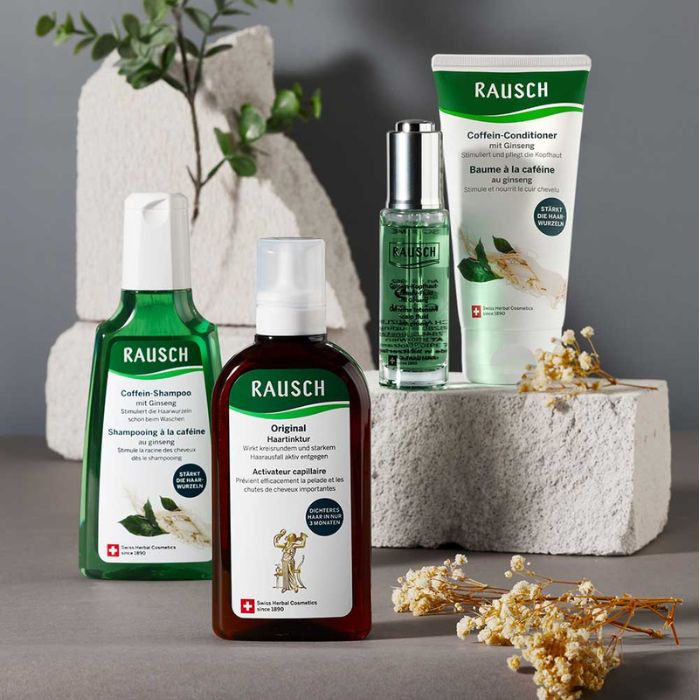 Rausch Caffeine with Ginseng Conditioner, Hair Loss Control and Root Strengthening Care, 150ml