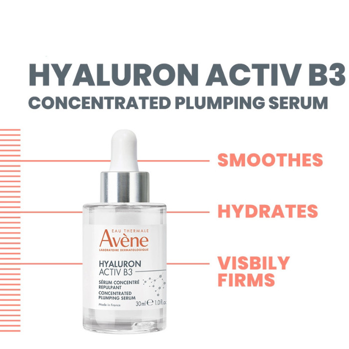 Avene Hyaluron Activ B3 Concentrated Plumping Serum 30ml