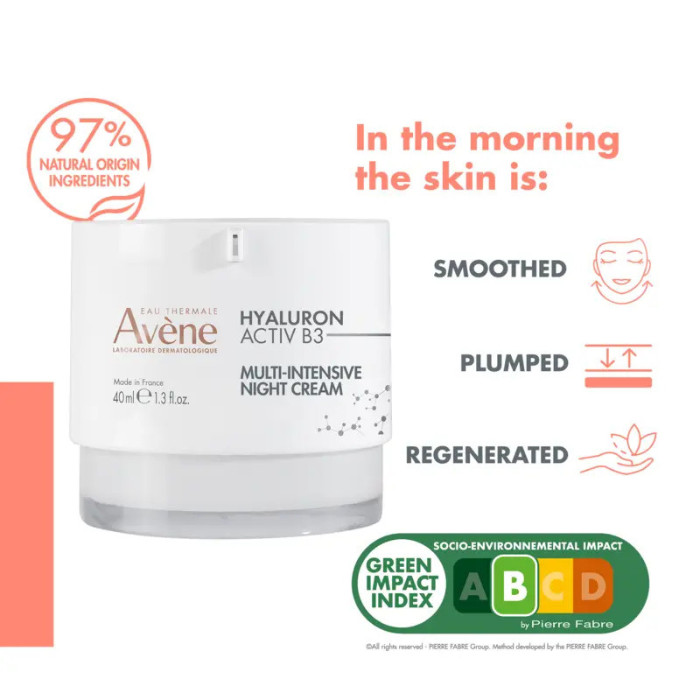 Avene Hyaluron Activ B3 Multi-Intensive Night Cream 40ml