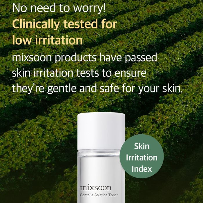 Mixsoon Centella Asiatica, Soothing Hydration Toner for Sensitive, Irritated and Dry Skin, 150ml