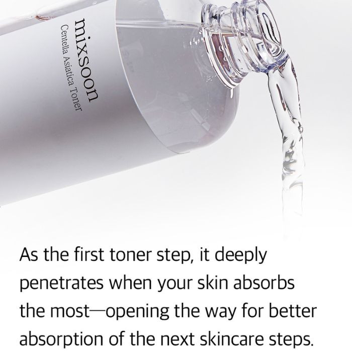 Mixsoon Centella Asiatica, Soothing Hydration Toner for Sensitive, Irritated and Dry Skin, 150ml