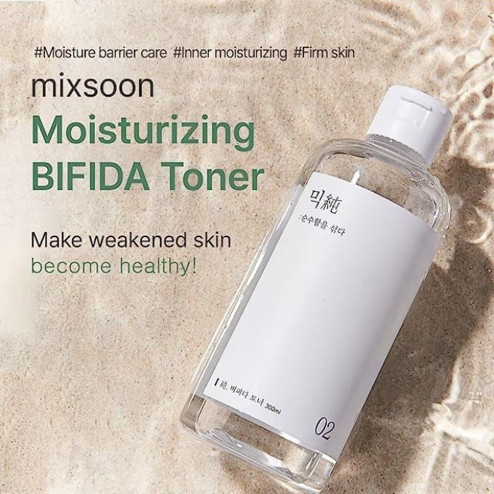 Mixsoon Bifida Toner, Barrier Repair Toner with Bifida Ferment Extract for Sensitive and Irritated Skin, 150ml