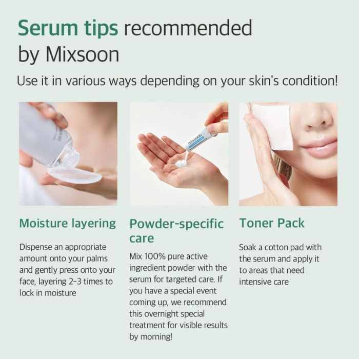 Mixsoon Glacier Water Hyaluronic Acid, Deep Hydration and Skin Barrier Strengthening Serum, 30ml