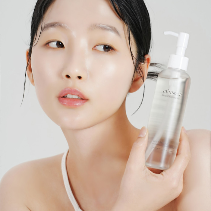 Mixsoon Bean Cleansing Oil, Fast-Emulsifying, Hydrating, Fresh, Irritation-Free Deep Cleanser - 195ml