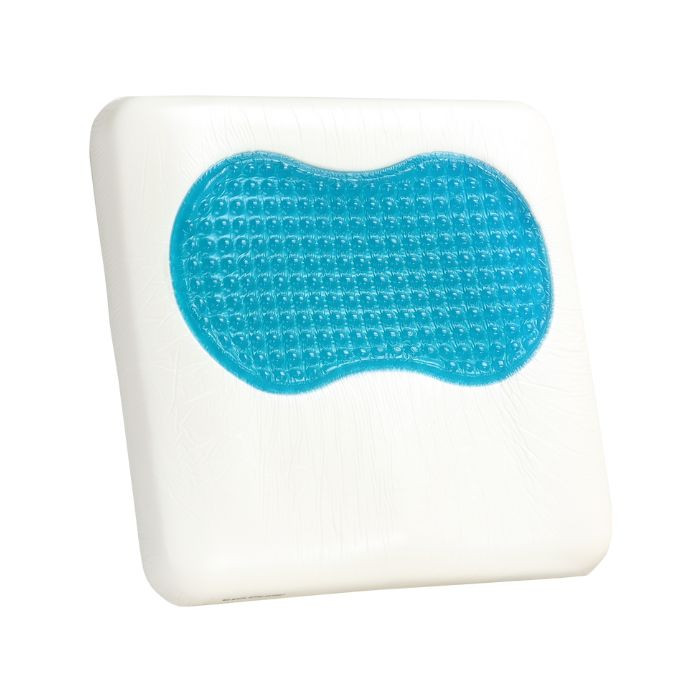 Orthos Smartgel Back Cushion, Pressure Relief, Ergonomic Support and Anti-Ulcer Viscoelastic Comfort, 43x43