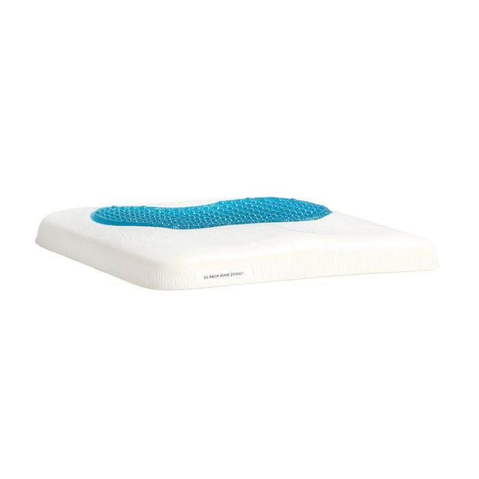 Orthos Smartgel Back Cushion, Pressure Relief, Ergonomic Support and Anti-Ulcer Viscoelastic Comfort, 43x43