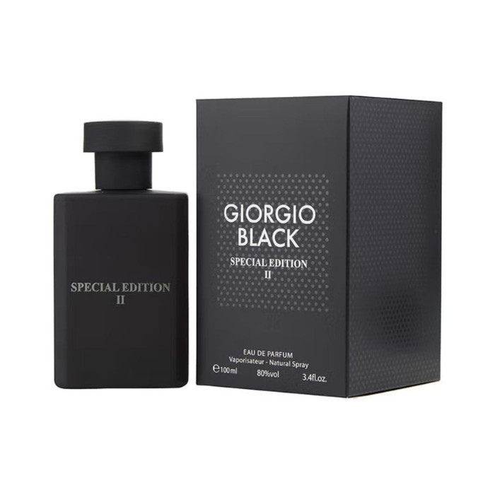 Giorgio Black Special Edition II Long-Lasting Eau de Parfum, 100ml