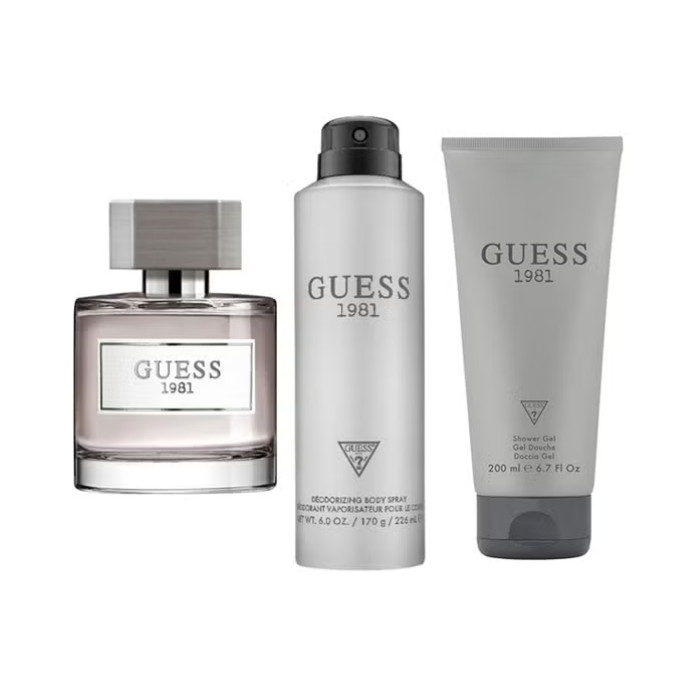 Guess 1981 LA Women EDT 100ml + Deo + Shower Gel Gift Set
