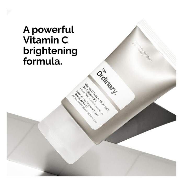 The Ordinary Vitamin C Suspension 23% + HA Spheres 2%, Brightening Anti-Aging - 30ml