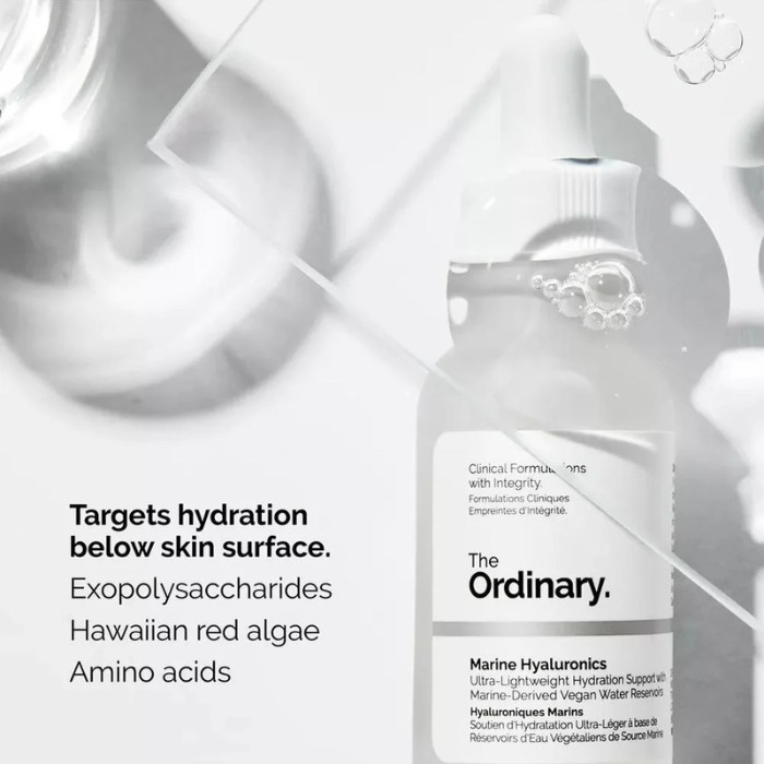 The Ordinary Marine Hyaluronics, Lightweight Water-Based Hydrating Serum 30ml