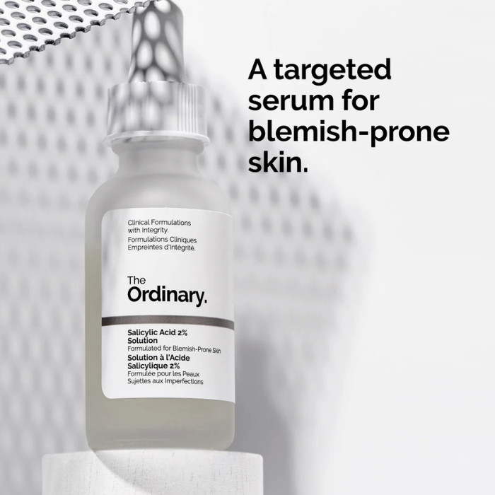 The Ordinary Salicylic Acid 2% Solution, Exfoliating Serum for Blemish-Prone Skin and Pore Care - 30ml