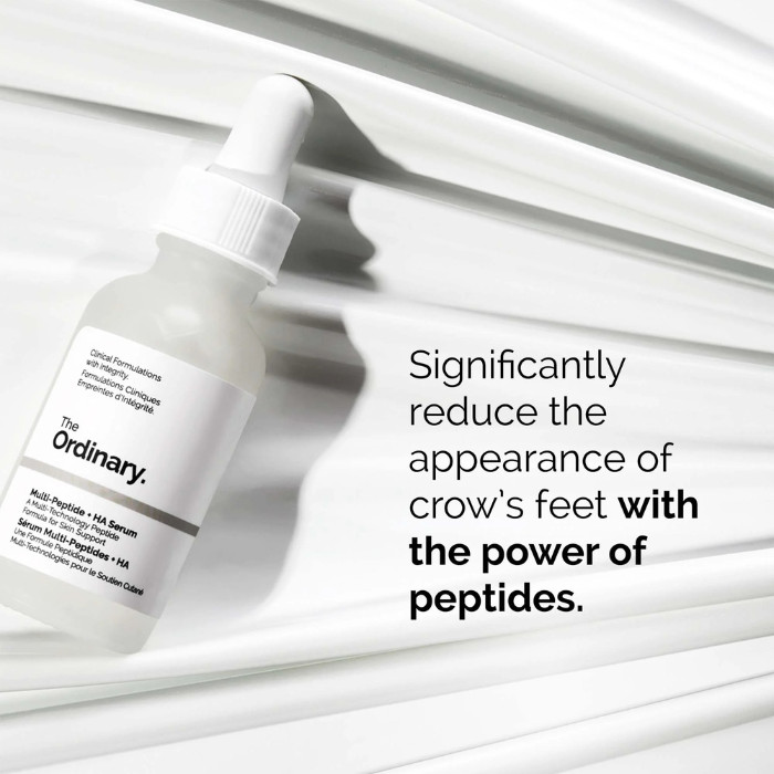 The Ordinary Multi-Peptide + HA, Age-Supporting Serum for Fine Lines, Elasticity and Firmness - 30ml