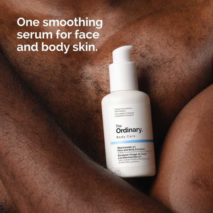 The Ordinary Niacinamide 5% Face and Body Emulsion, Lightweight Hydrating Formula - 100ml