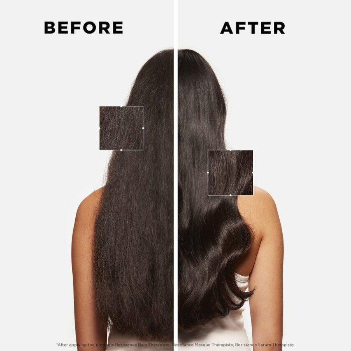 Kerastase Resistance Bain Therapiste, Repairing Shampoo for Very Damaged and Weak Hair - 250ml