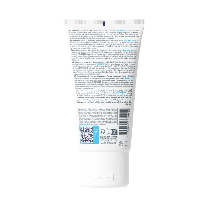 Isis Neotone Exfoliating Cleansing Gel, Reduces Brown Spots and Evens Skin Tone, 150ml